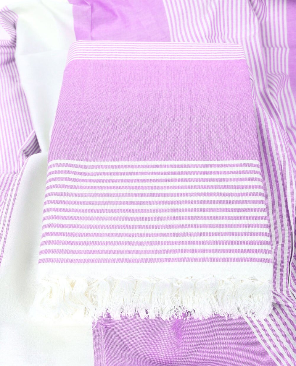 Bamboo Cotton Large Bath Towel | Ultra Soft, Absorbent, Light Weight, & Quick Dry | Purple