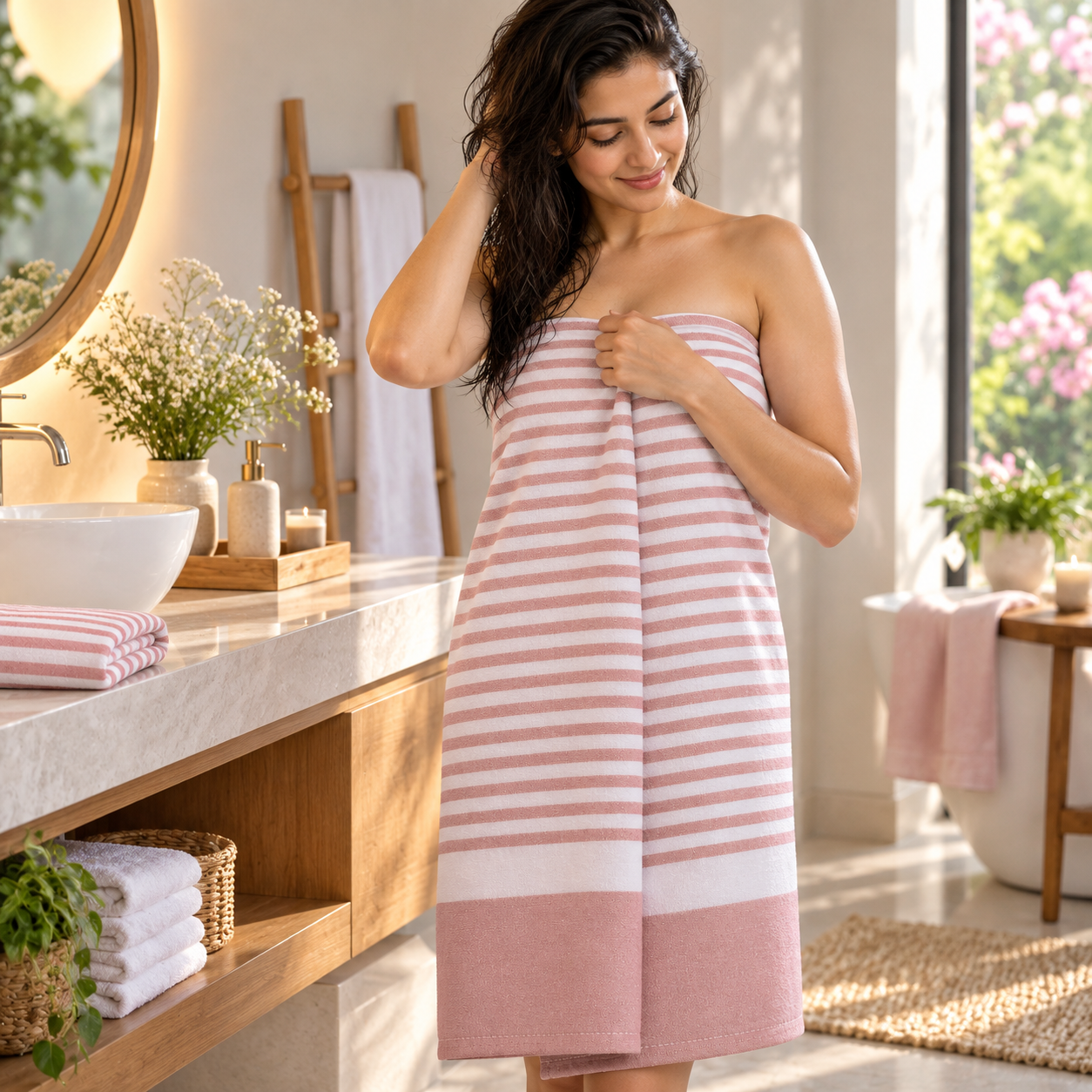 Towels World Bamboo Cotton Bath Towels - Image 2
