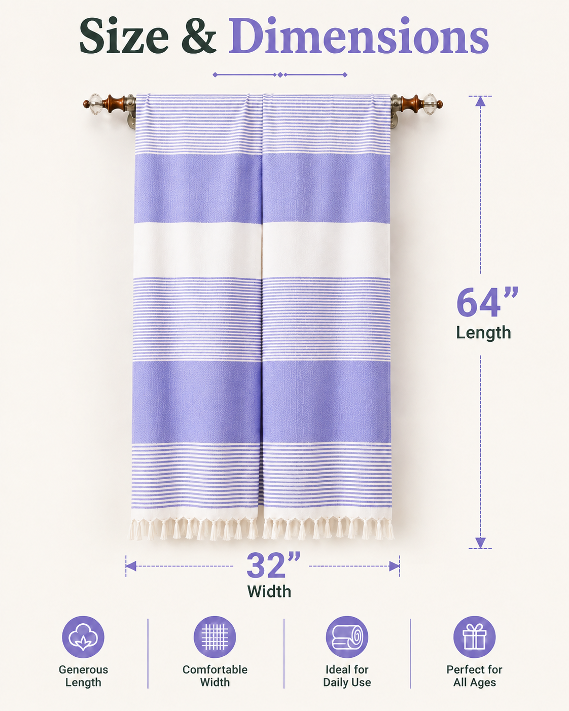 Towels World Bamboo Viscose Bath Towel - Image 3