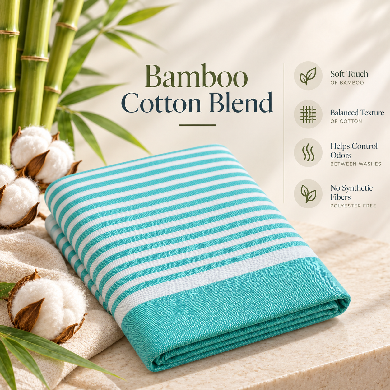 Towels World Bamboo Cotton Bath Towels - Image 5