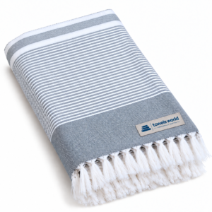 Towels World Premium Cotton Bath Towel – Pastel Stripes